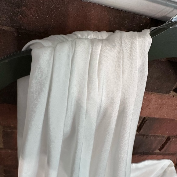 💥NWOT  DO + BE  Wrap style one shoulder Classy dress with side zipper excellent - Picture 9 of 12